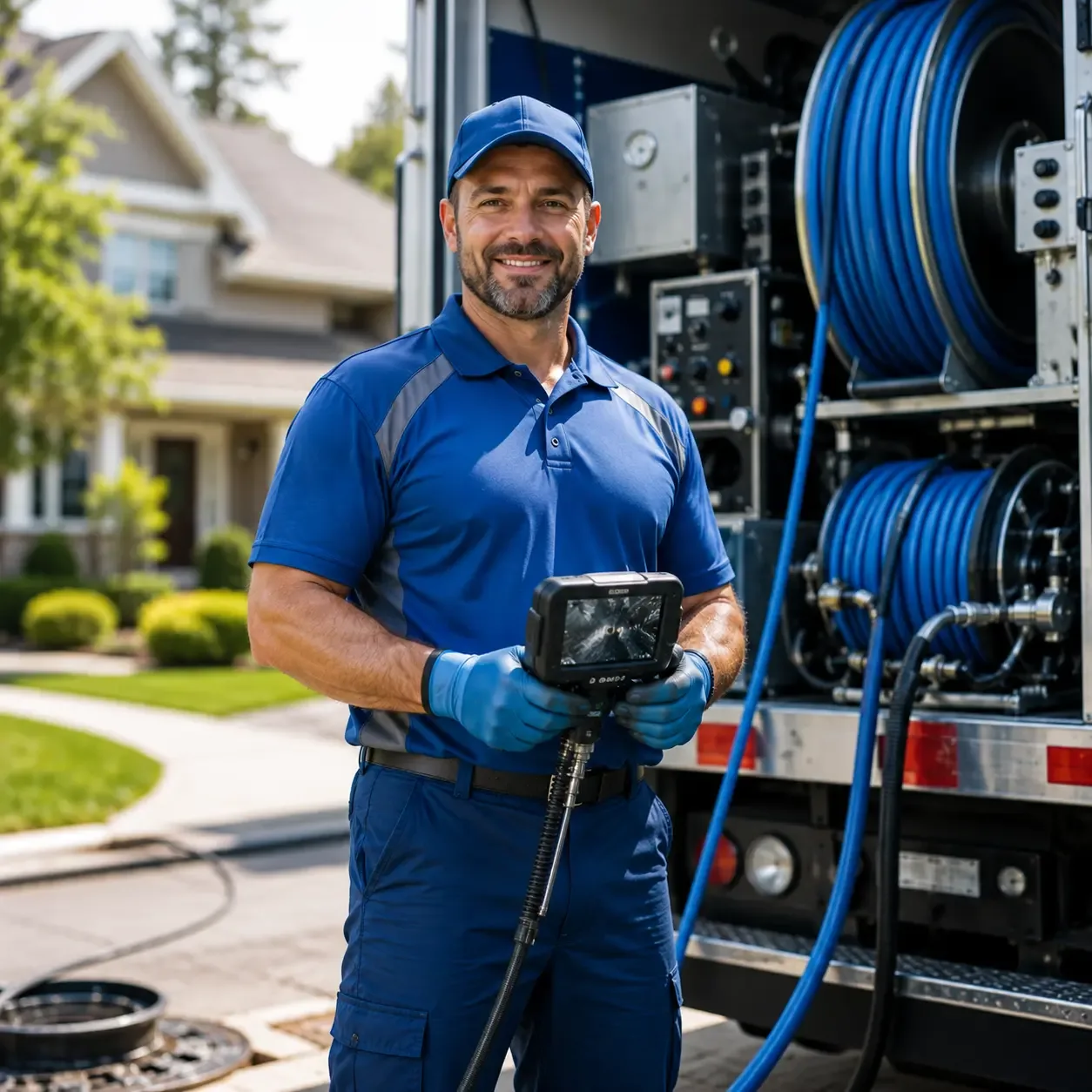 Local outdoor drain cleaning specialists in Evansville, IN